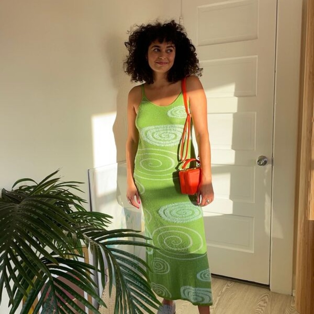 House of Sunny Galaxy Hockney Dress